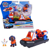 Spin Master PAW Patrol - Search & Rescue: Zumas Rettungs-Hovercraft mit 2 Figuren, Spielfahrzeug 