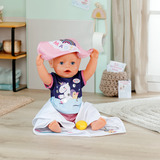 ZAPF Creation BABY born® Kapuzenhandtuch Set, Puppenzubehör 