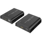 Digitus HDMI KVM IP Extender Set, KVM-Switch schwarz, 4K/60Hz