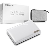 GIGABYTE Vision Drive 1 TB, Externe SSD weiß, USB3.2 Gen2x2