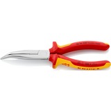 KNIPEX Flachrundzange 26 26 200 , Greifzange gezahnte Griffflächen