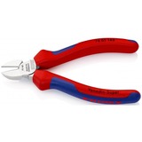 KNIPEX Seitenschneider 70 05 140, Schneid-Zange rot/blau, Länge 140mm