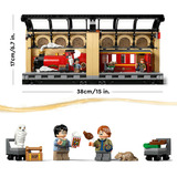 LEGO 76450 Harry Potter Buchstütze: Hogwarts Express, Konstruktionsspielzeug 