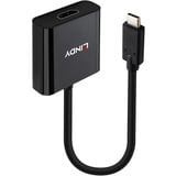 Lindy USB Typ C auf HDMI 4K60 Konverter, Adapter schwarz