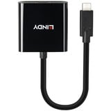 Lindy USB Typ C auf HDMI 4K60 Konverter, Adapter schwarz