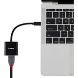 Lindy USB Typ C auf HDMI 4K60 Konverter, Adapter schwarz