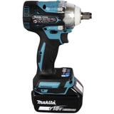 Makita Akku-Kombo-Kit DLX2533TJ, Akku-Bohrschrauber DDF489Z + Akku-Schlagschrauber DTW300Z, 18Volt blau/schwarz, 2x Li-Ionen Akku 5,0Ah, MAKPAC