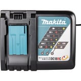 Makita Akku-Kombo-Kit DLX2533TJ, Akku-Bohrschrauber DDF489Z + Akku-Schlagschrauber DTW300Z, 18Volt blau/schwarz, 2x Li-Ionen Akku 5,0Ah, MAKPAC
