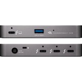 OWC Thunderbolt Hub, Dockingstation grau/schwarz, Thunderbolt 4, USB-A