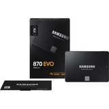 Samsung 870 EVO 4 TB, SSD SATA 6 Gb/s, 2,5", intern