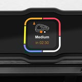 Tefal Optigrill Deluxe GC707D, Kontaktgrill silber/schwarz, 2.000 Watt