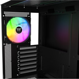 Thermaltake View 270 Plus WS ARGB Black, Tower-Gehäuse schwarz/holz, Tempered Glass x 2, Holz-Struktur
