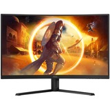 AOC CQ32G4VE Generalüberholt, Gaming-Monitor 81.3 cm (32 Zoll), schwarz/grau, QHD, Fast VA, Curved, HDMI, DP, 180Hz Panel