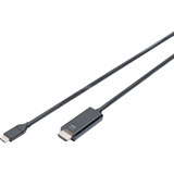 Digitus USB-C Adapterkabel USB-C > HDMI A, 4K @ 60HZ schwarz, 2 Meter