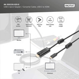 Digitus USB-C Adapterkabel USB-C > HDMI A, 4K @ 60HZ schwarz, 2 Meter