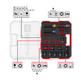 EINHELL KFZ-Impact-Stecknuss- und Bit-Set in XL-CASE, 32-teilig, Bit-Satz 