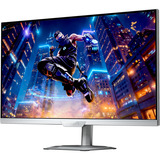 GIGABYTE M27Q2 QD ICE QLED, Gaming-Monitor 68.6 cm (27 Zoll), weiß, QHD, SS-IPS, KVM, HDMI, DP, USB-C, 200Hz Panel