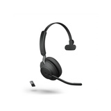 Jabra Evolve2 65, Headset schwarz, Microsoft Teams, USB-A