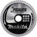Makita Metall-Kreissägeblatt E-23357, Ø 185mm, 60Z Bohrung 20mm, für Metall-Handkreissägen