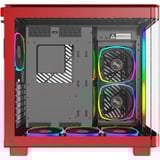 Montech KING 95 PRO, Tower-Gehäuse rot, Tempered Glass x 2