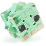 Spin Master Rubik's - Cubers 3x3 Grogu, Geschicklichkeitsspiel 