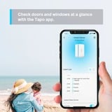 TP-Link Tapo T110 Smart Tür/Fenster Sensor, Öffnungsmelder weiß