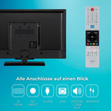 Toshiba 32LV3E63DA, LED-Fernseher 80 cm (32 Zoll), schwarz, FullHD, Triple Tuner, SmartTV, VIDAA