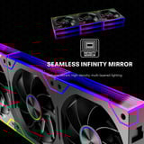 Xilence XPF360R.ARGB, Gehäuselüfter schwarz, 3er-Pack, Reverse, 125 mm