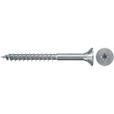 fischer Spanplattenschraube ClassicFast II 4,5x60 Senkkopf TX 200 Stück, mit Teilgewinde, verzinkt