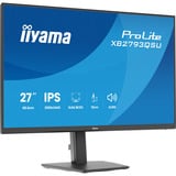 iiyama ProLite XB2793QSU-B1, LED-Monitor 68.5 cm (27 Zoll), schwarz (matt), QHD, IPS, HDMI, DP, USB-Hub, Höhenverstellung