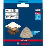 Bosch Expert M480 Netzstruktur-Schleifblatt-Set 93mm, K80 / 120 / 180 6-teilig, für Deltaschleifer