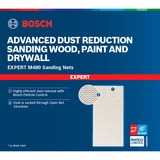 Bosch Professional Expert M480 Netzstruktur-Schleifblatt 93 x 186mm, K320 10 Stück, für Schwingschleifer