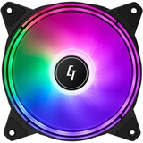 Chieftec NF-3012-RGB 3er-RGB Lüfter-Set (Nova), Gehäuselüfter 3er Pack inkl. Controller, 120 mm