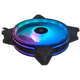 Chieftec NF-3012-RGB 3er-RGB Lüfter-Set (Nova), Gehäuselüfter 3er Pack inkl. Controller, 120 mm