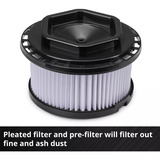 EINHELL TC-AV 1830 D, Aschesauger 