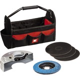 EINHELL Winkelschleifer TC-AG 125/850 Kit rot/schwarz, 850 Watt