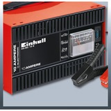 Einhell Batterie-Ladegerät CC-BC 10 E rot/schwarz, für Kfz- und Motorradbatterien