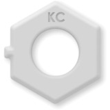 Homematic IP Knaufadapter - EVVA , CES (HmIP-ADA-DL-KC), Halterung 