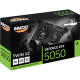 INNO3D GeForce RTX 5050 Twin X2 8GB, Grafikkarte DLSS 4, 3x DisplayPort, 1x HDMI 2.1