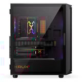 Krux Krux Orona, Tower-Gehäuse schwarz, Tempered Glass