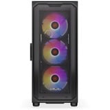  Krux Orona, Tower-Gehäuse schwarz, Tempered Glass