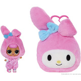 MGA Entertainment L.O.L. Surprise Loves Hello Kitty Reversible Plush, Spielfigur sortierter Artikel, eine Figur