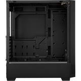 Sharkoon RGB FLOW Generalüberholt, Tower-Gehäuse schwarz, Seitenteil aus gehärtetem Glas