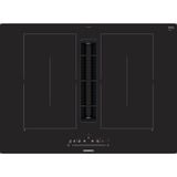 Siemens ED711FGA6, Autarkes Kochfeld schwarz, mit integriertem Dunstabzug
