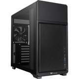 Thermaltake TR300 TG Black, Tower-Gehäuse schwarz, Tempered Glass