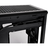 Thermaltake TR300 TG Black, Tower-Gehäuse schwarz, Tempered Glass