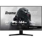 iiyama G-Master G2741QSU-B1 Black Hawk, Gaming-Monitor 68.6 cm (27 Zoll), schwarz (matt), QHD, IPS, HDMI, DP, G-Sync komp., USB-Hub, 144Hz Panel