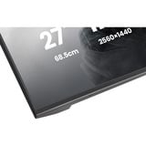 iiyama G-Master G2741QSU-B1 Black Hawk, Gaming-Monitor 68.6 cm (27 Zoll), schwarz (matt), QHD, IPS, HDMI, DP, G-Sync komp., USB-Hub, 144Hz Panel