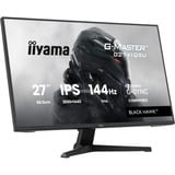 iiyama G-Master G2741QSU-B1 Black Hawk, Gaming-Monitor 68.6 cm (27 Zoll), schwarz (matt), QHD, IPS, HDMI, DP, G-Sync komp., USB-Hub, 144Hz Panel