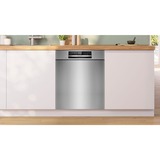 Bosch SMU6ZCS16E Serie 6, Spülmaschine edelstahl, 60 cm, Home Connect